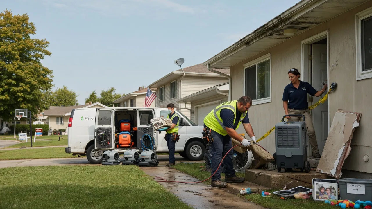 Water Damage Restoration in Coldwater, MI near me
